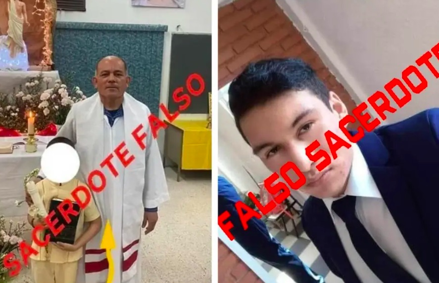 Son 2 falsos sacerdotes que operan en Veracruz y Boca del Río
