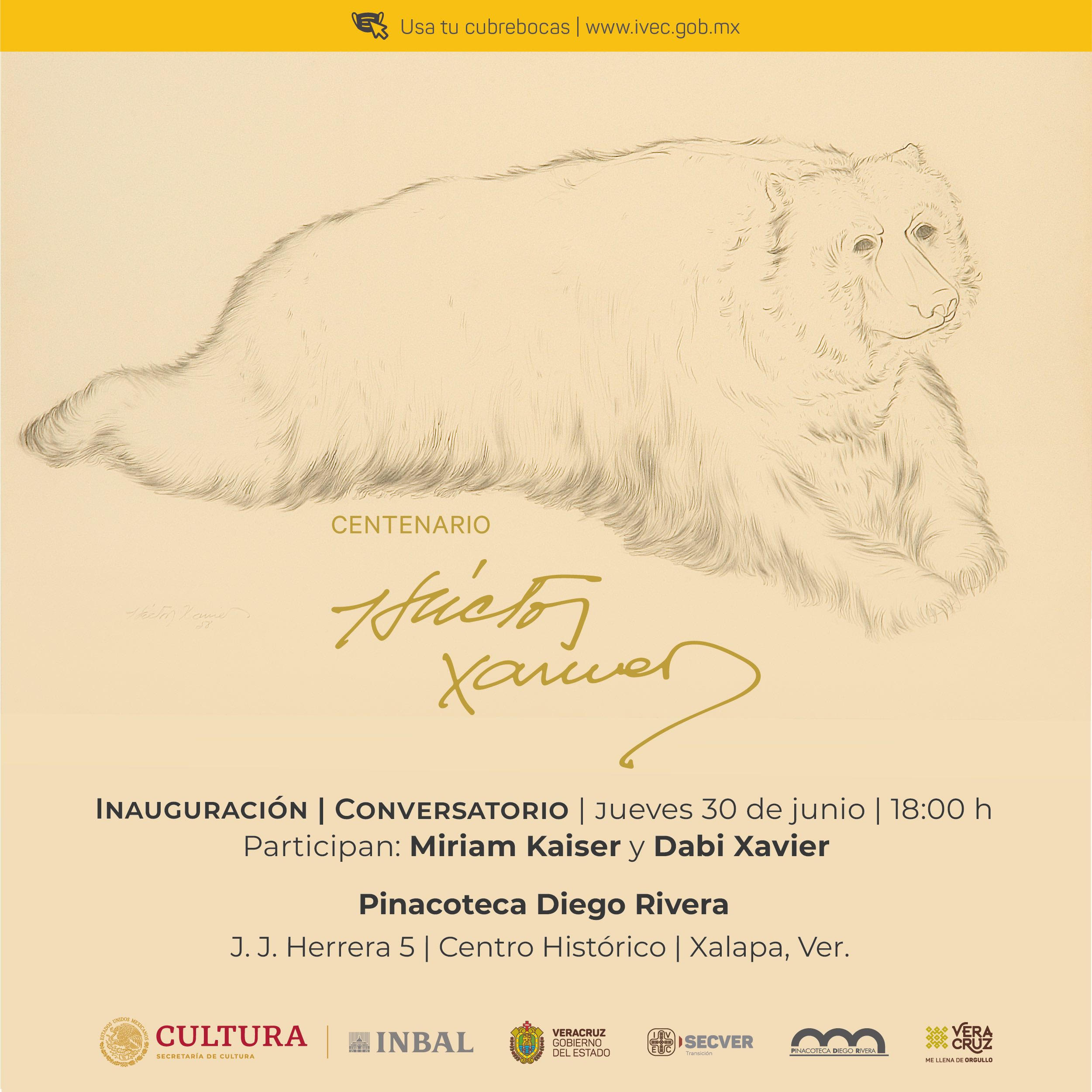 Presentan exposición Centenario de Héctor Xavier, en la Pinacoteca