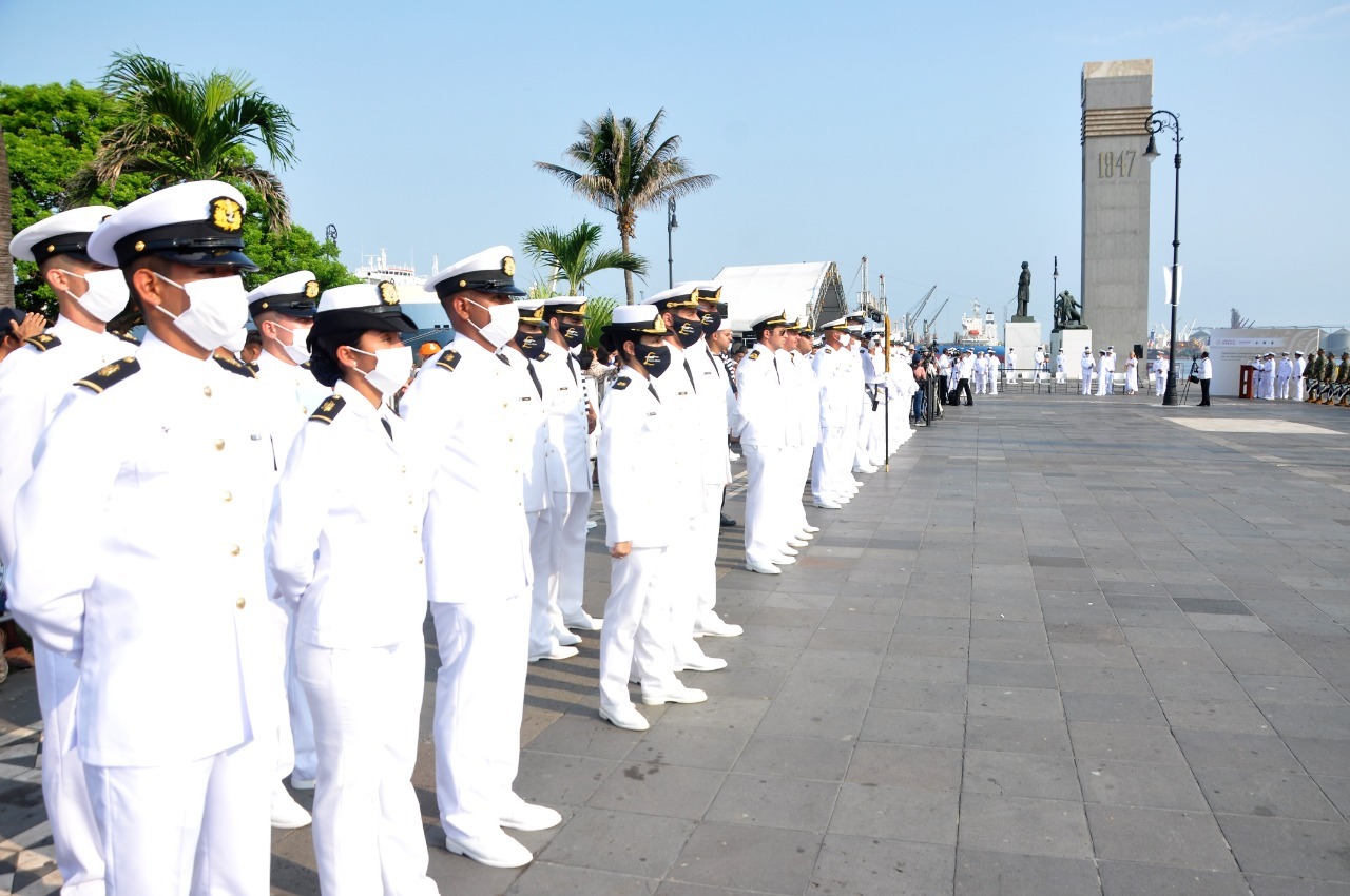 Conmemoran años 125 años de la creación de la Heroica Escuela Naval Militar