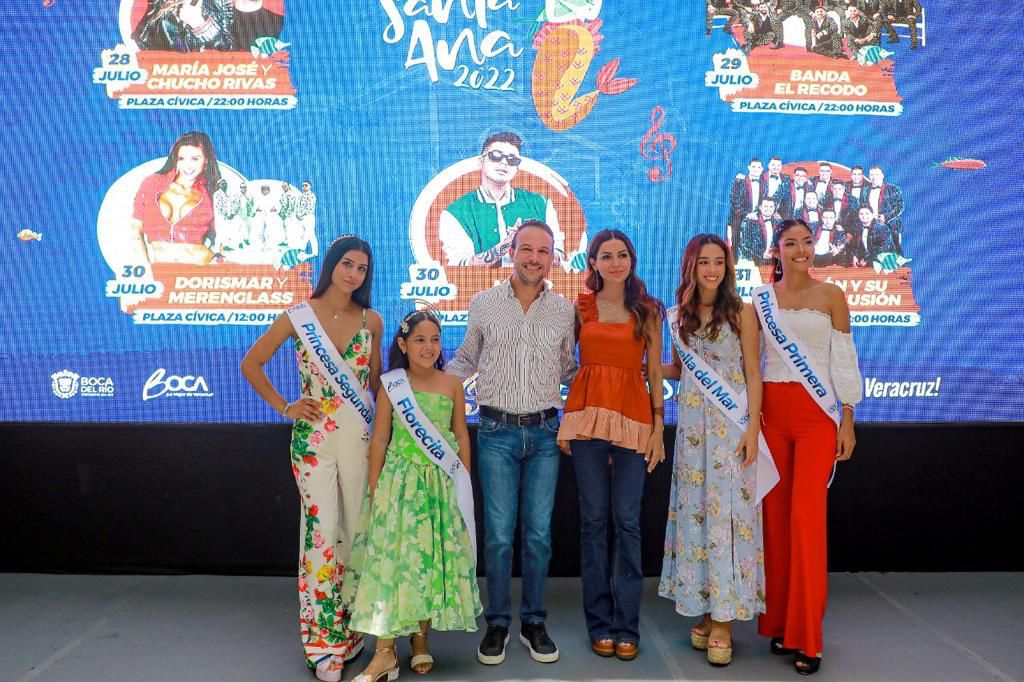 Presenta Alcalde JM Unánue el programa de las Fiestas de Santa Ana 2022
