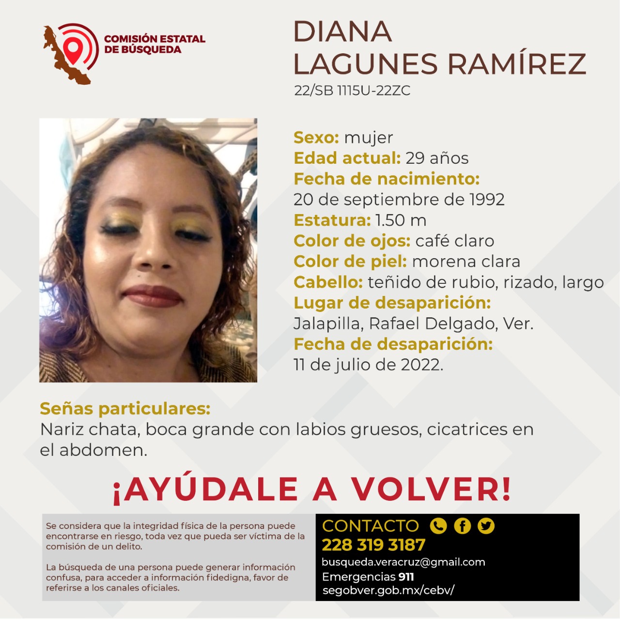 Privan de la libertad a mujer que caminaba por calles de Rafael Delgado