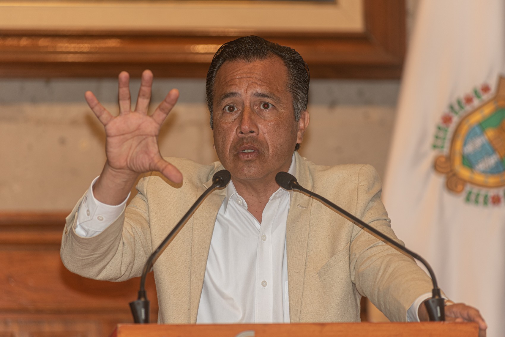 Conferencia Cuitláhuac García 19 de julio
