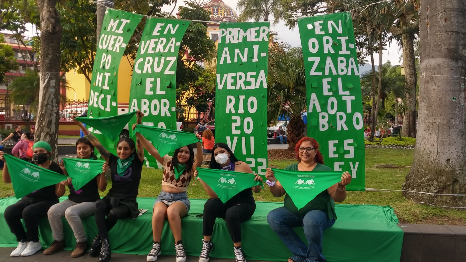 Marea Verde exige castigo ejemplar para policía que presuntamente violó a menor en Orizaba