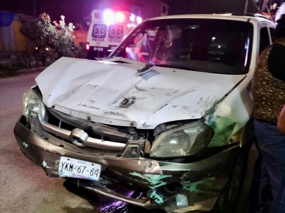 Familia impactada por patrulla de SSP exige pago de gastos médicos y reparación de vehículo