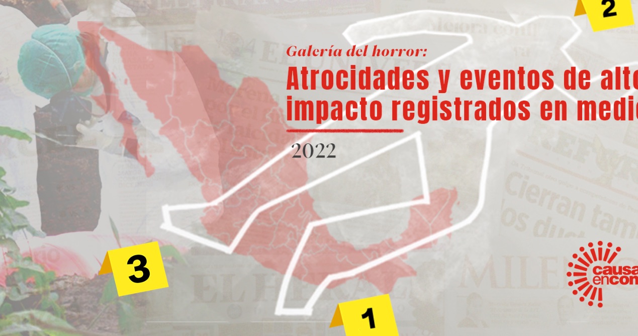 Veracruz registra 157 atrocidades violentas: Causa Común