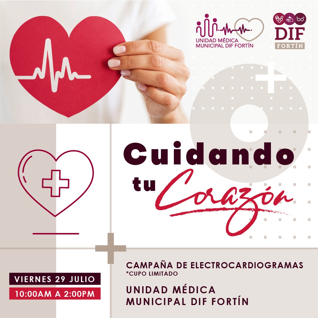 DIF de Fortín realizará campaña de electrocardiograma