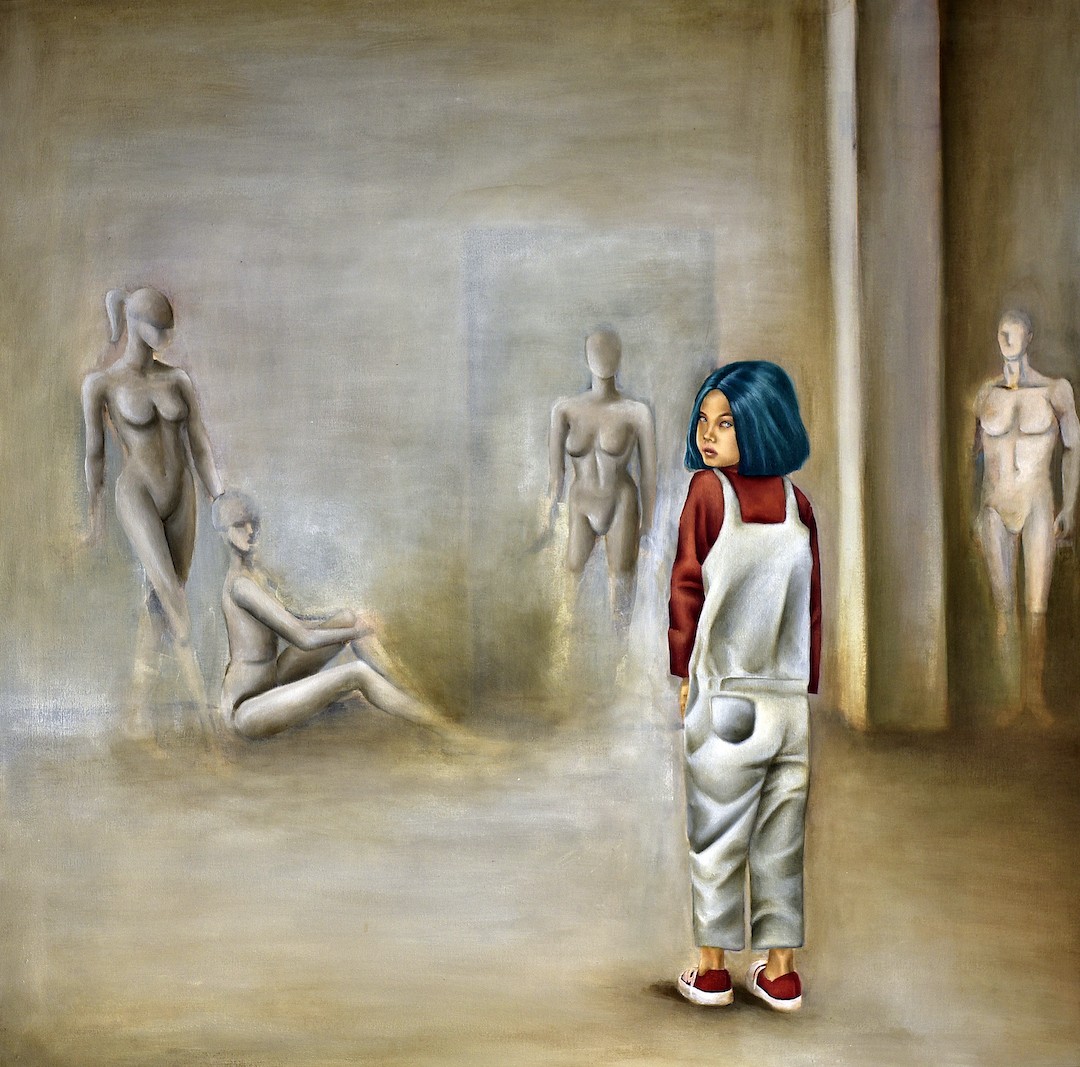 Inauguración de la exposición Niebla, de Marisela Peguero, el 4 de agosto