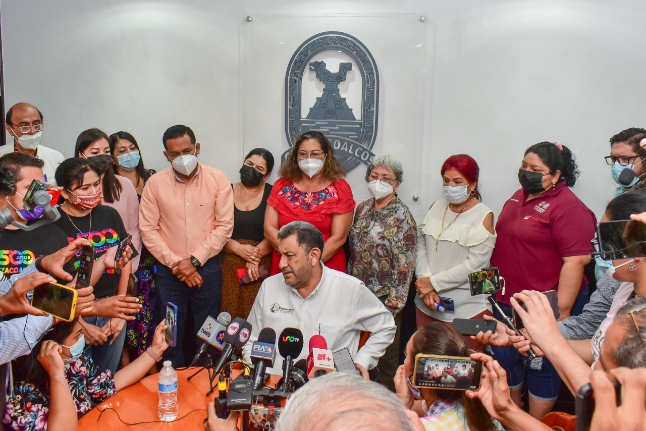 Mantendremos el diálogo con los pobladores de Tatahuicapan: Amado Cruz
