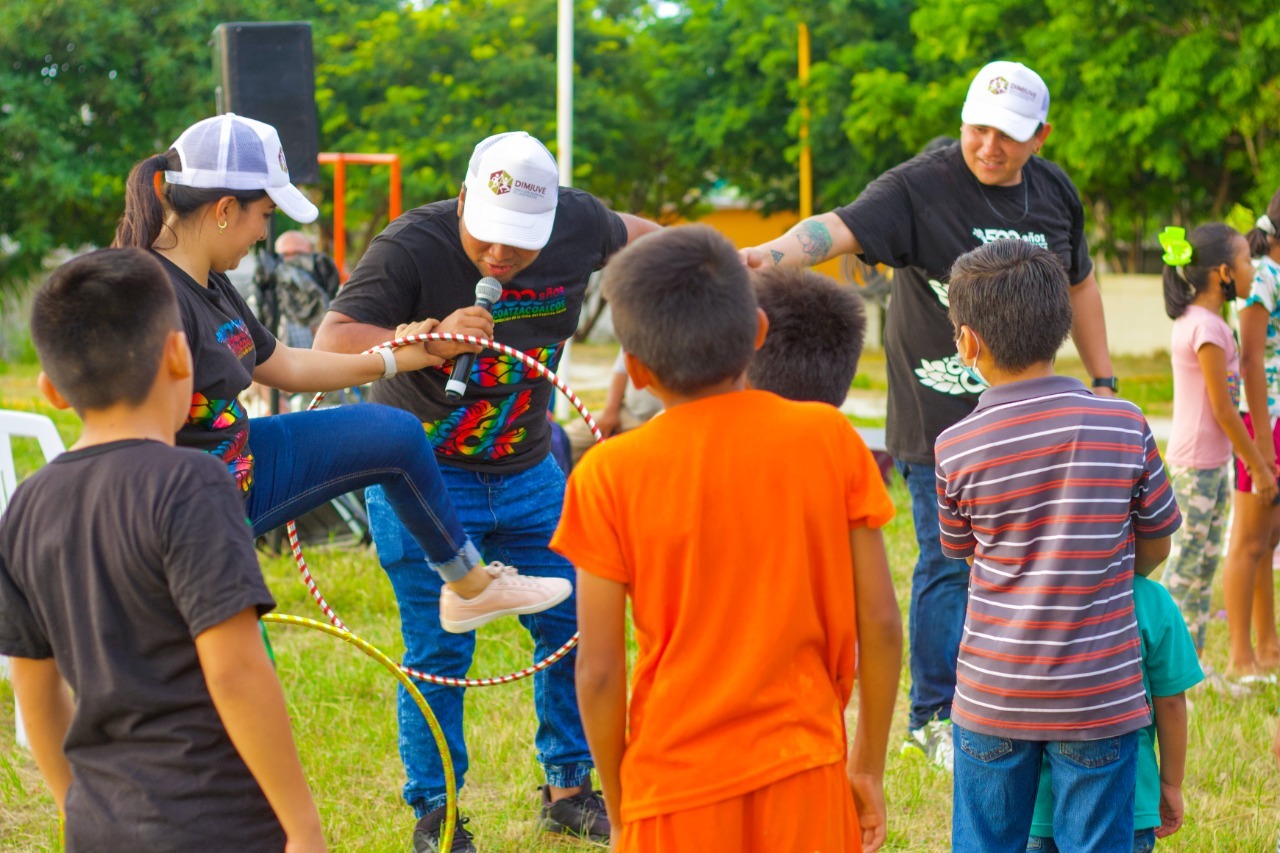 Lleva Ayuntamiento Diversión cerca de ti a colonias de Coatzacoalcos