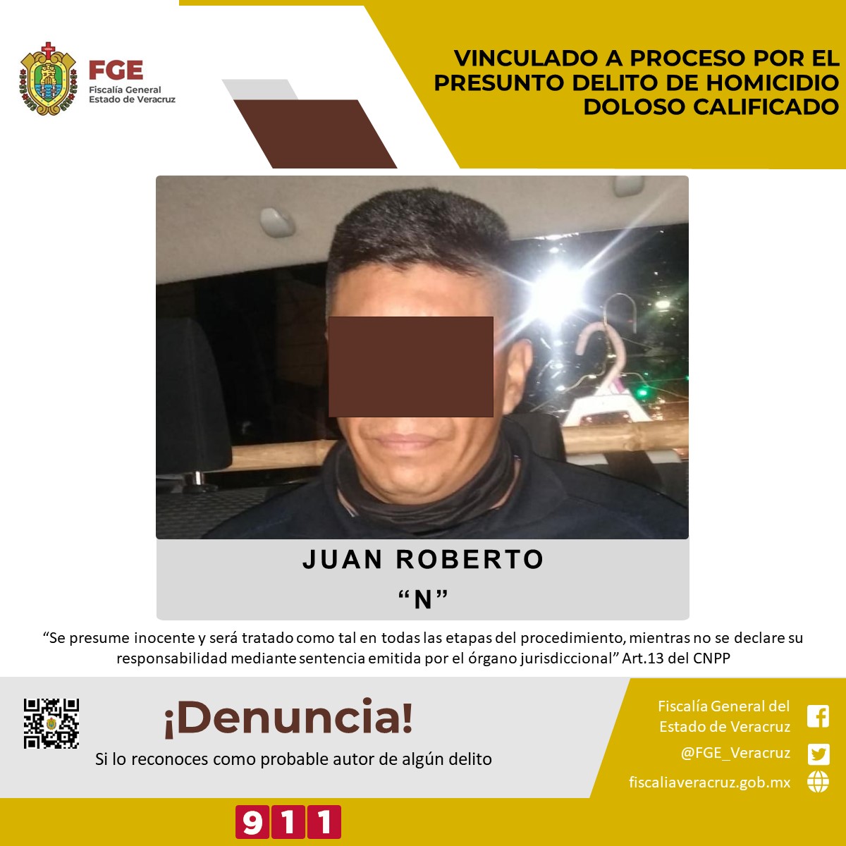 Vinculan a proceso a subdelegado de la policía estatal por homicidio