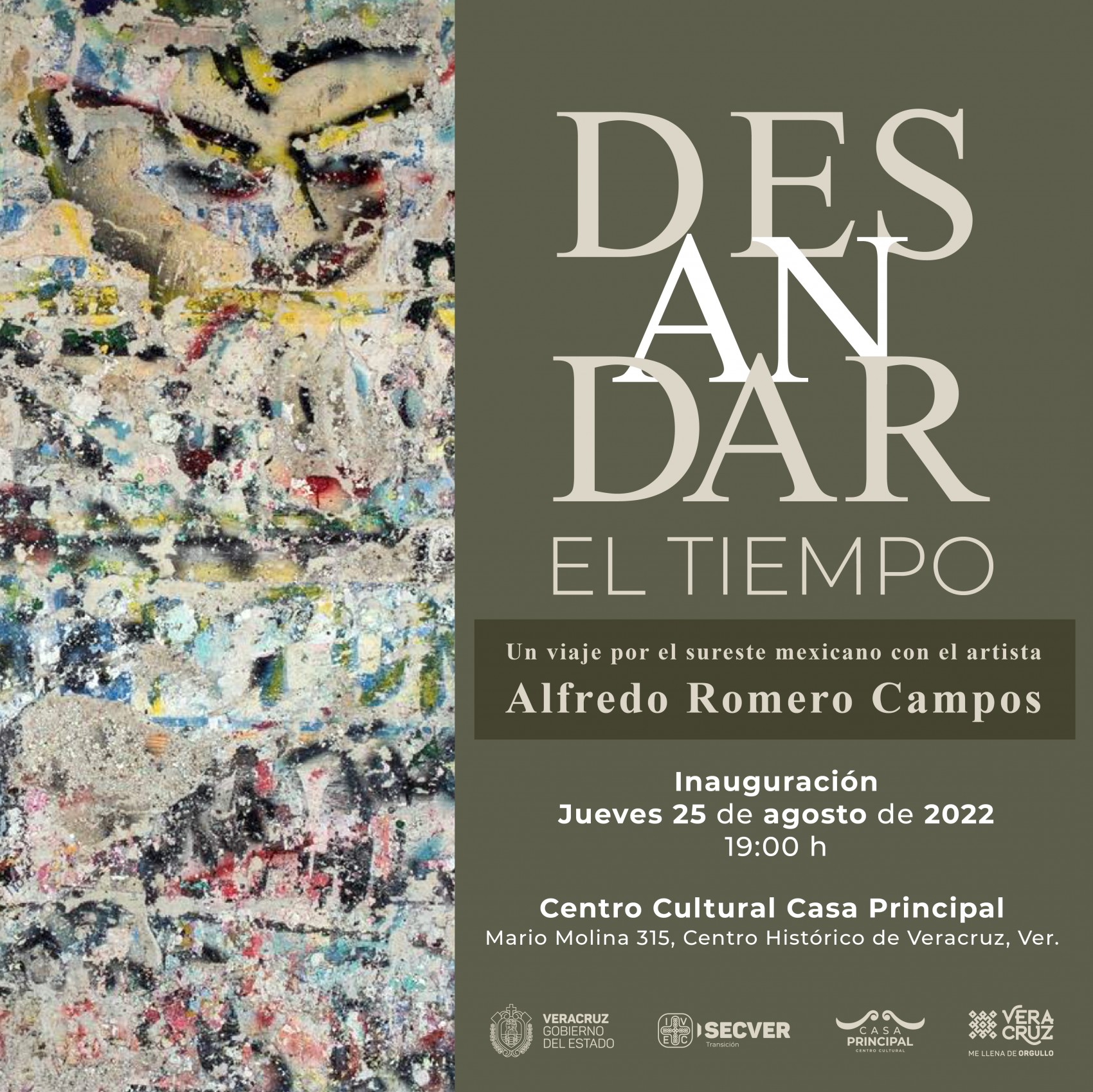 Casa Principal presenta la colección Desandar el tiempo, exposición de Alfredo Romero Campos