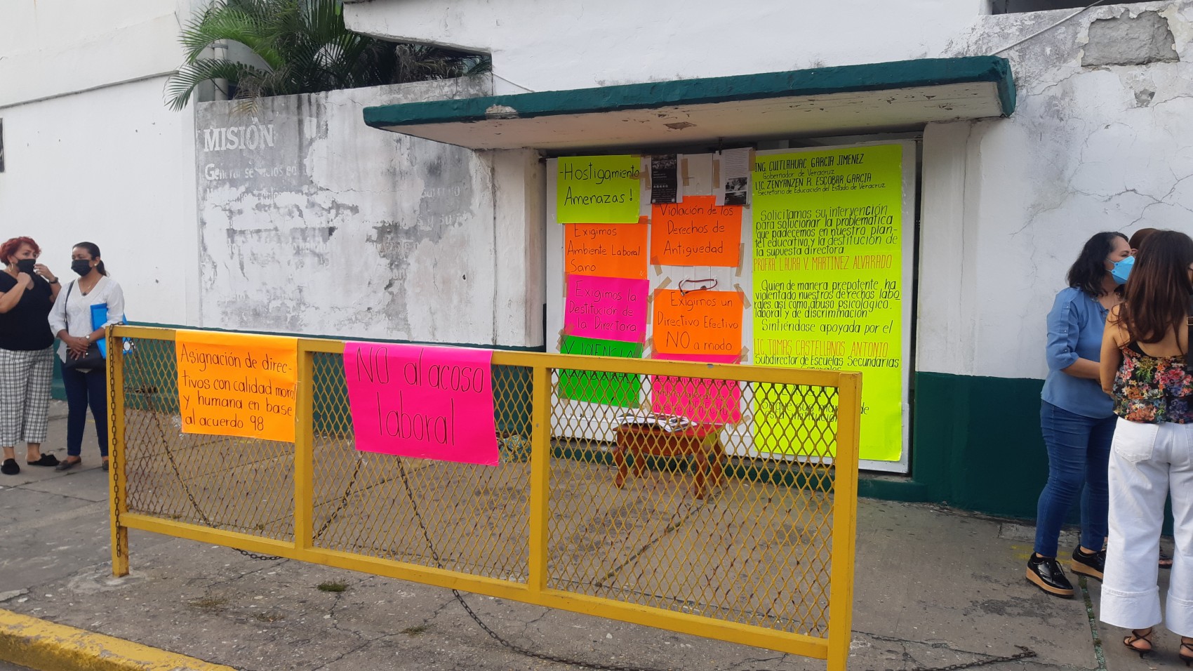 Por cuarto día consecutivo, amanece tomada escuela José Azueta