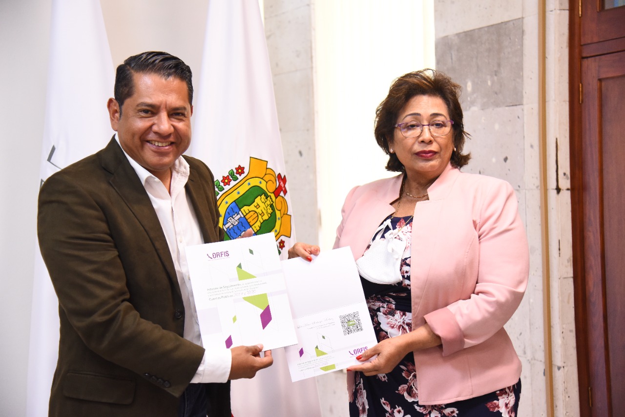 Recibe Congreso Informe de Seguimiento a Cuentas Públicas 2019 y 2020
