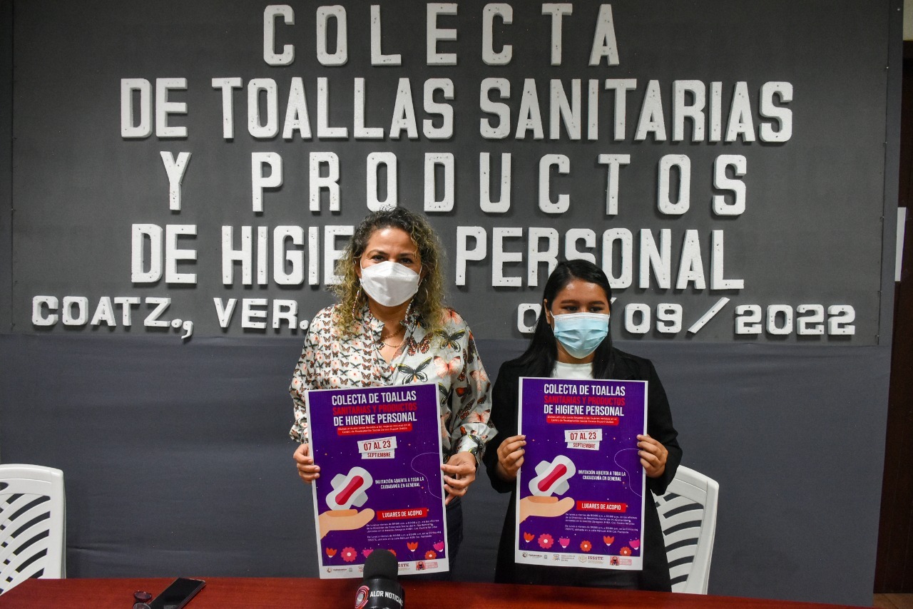 Gobierno de Coatzacoalcos invita a sumarse a colecta para mujeres en estado de vulnerabilidad