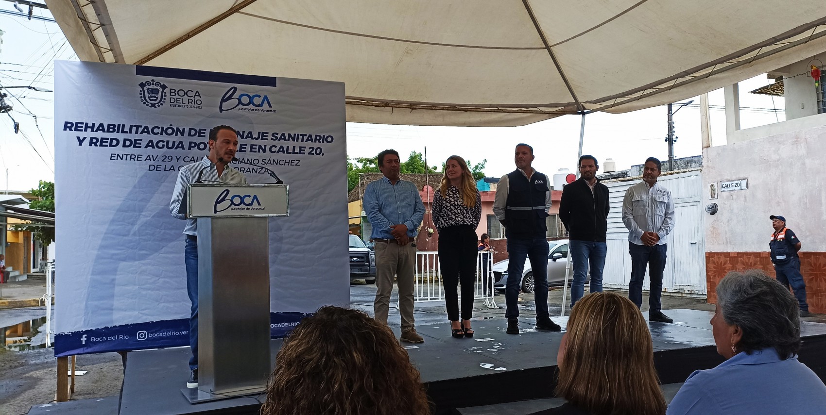 Obras registran avance del 50% en Boca del Río: Unánue