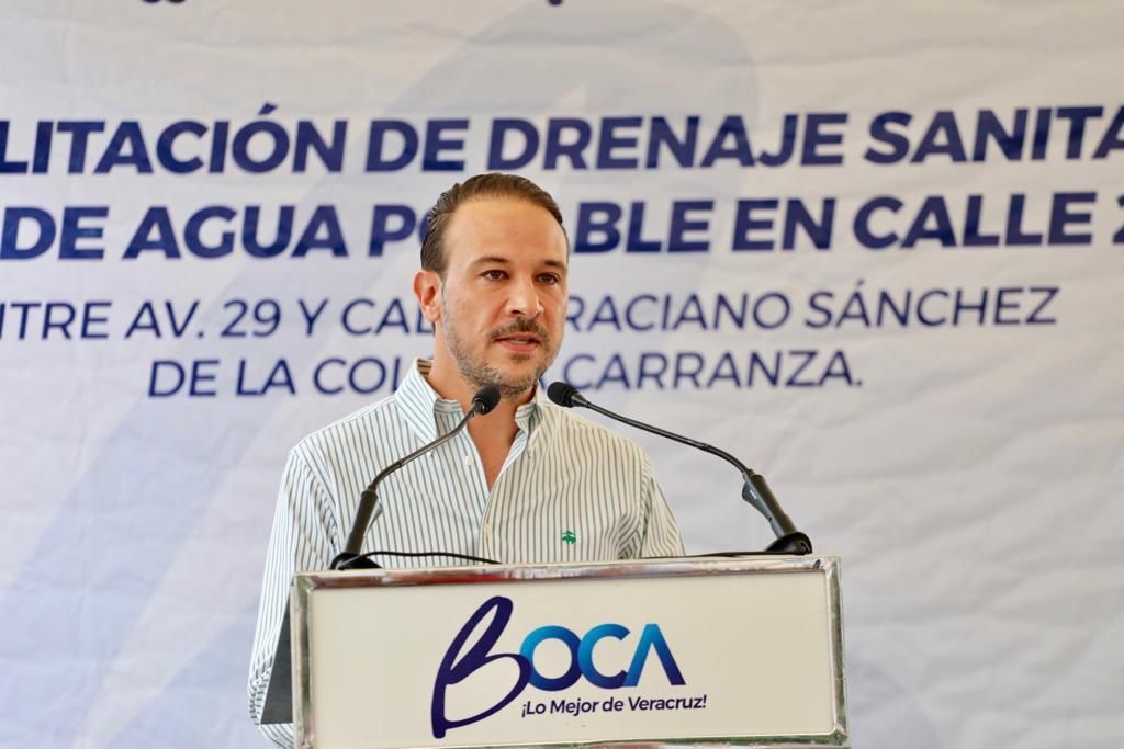 Se invierten más de 50 mdp en obras en las colonias Carranza y Alemán de Boca del Río