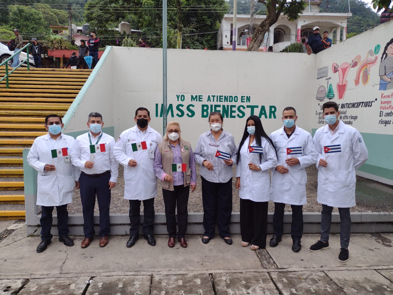 Médicos cubanos llegan a la región de Chicontepec