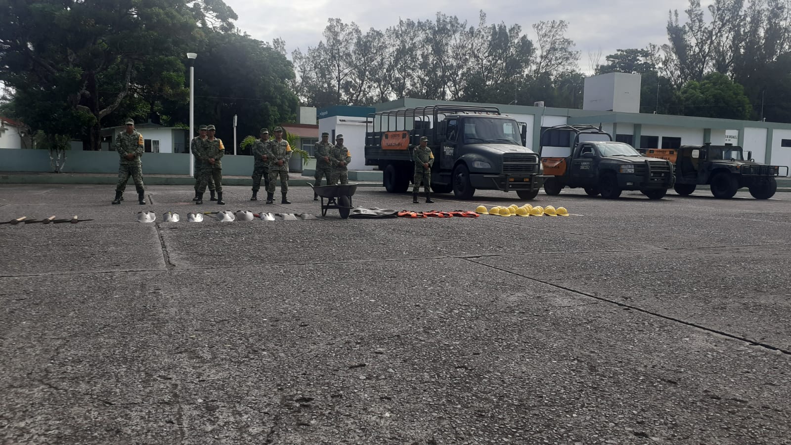 Sedena activa el Plan DN-III-E en Veracruz por la tormenta tropical Karl