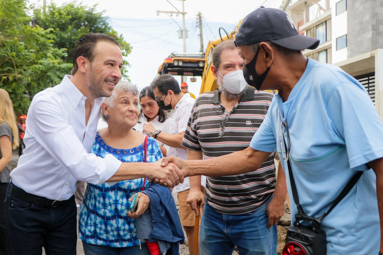Alcalde JM Unánue continúa mejorando la infraestructura hidráulica del Virginia