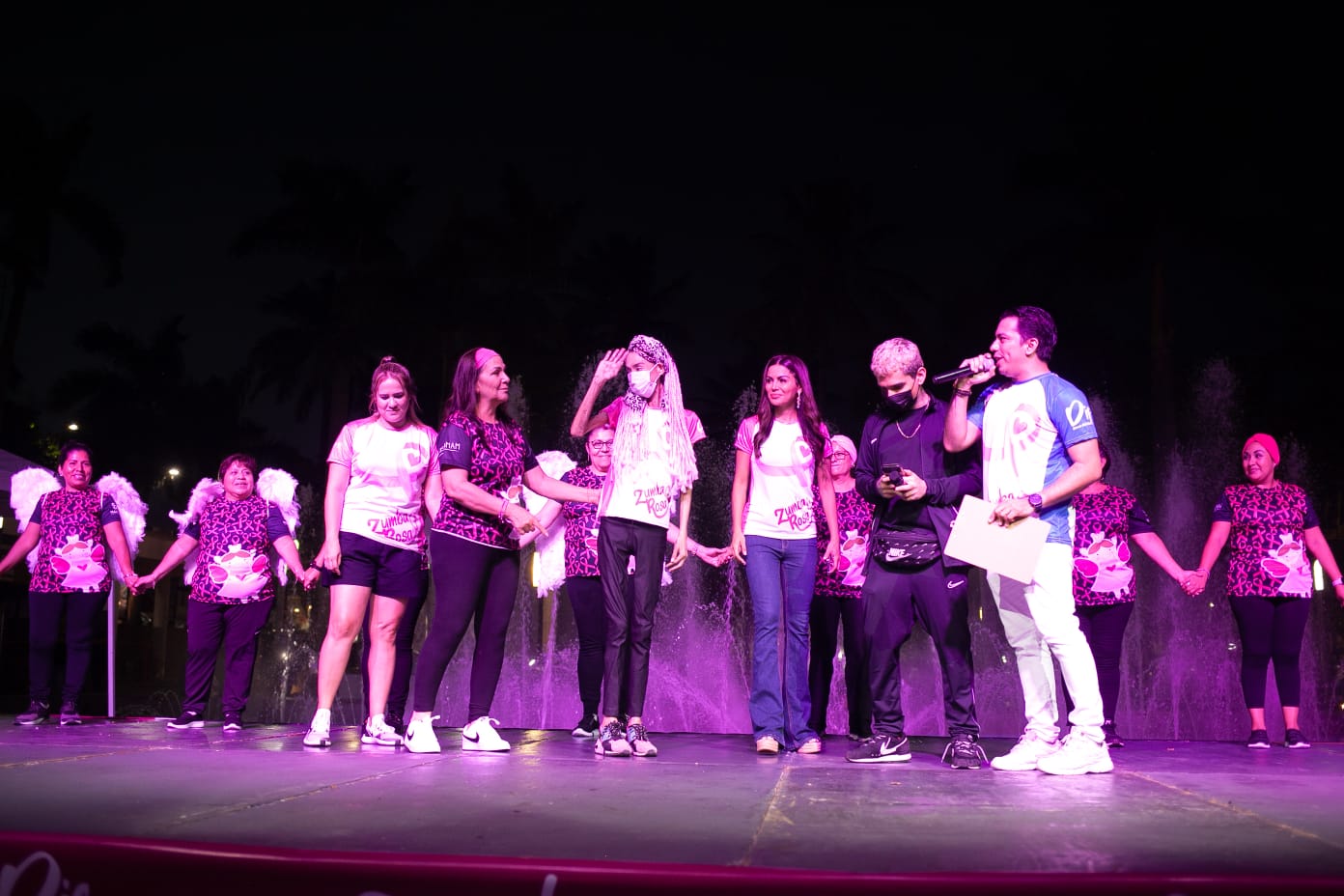 Otro año más que se logra el Zumba Rosa en apoyo a Casa MAM