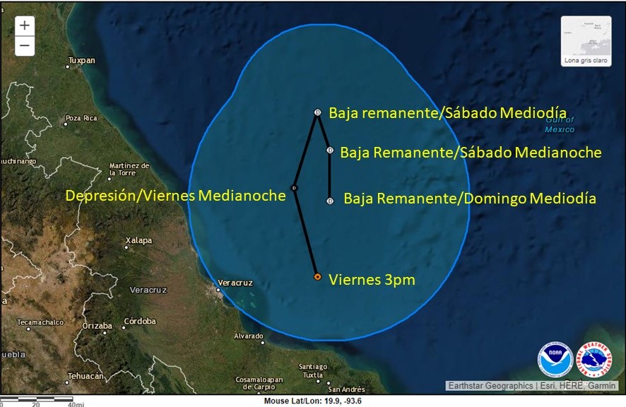 Cierran puertos de Veracruz por efectos del ciclón tropical Lisa
