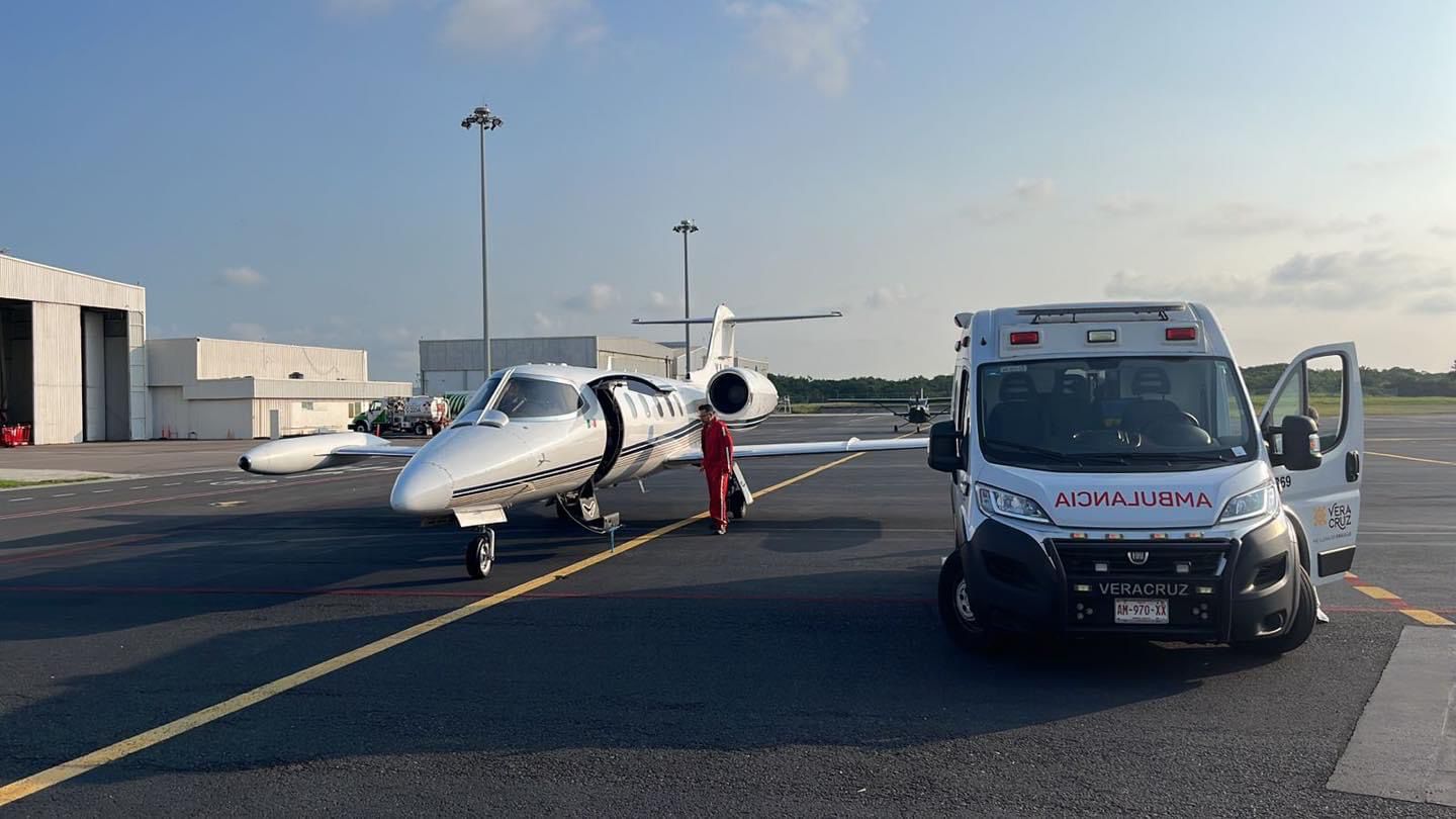 Trasladan de emergencia a niño veracruzano a hospital de Texas