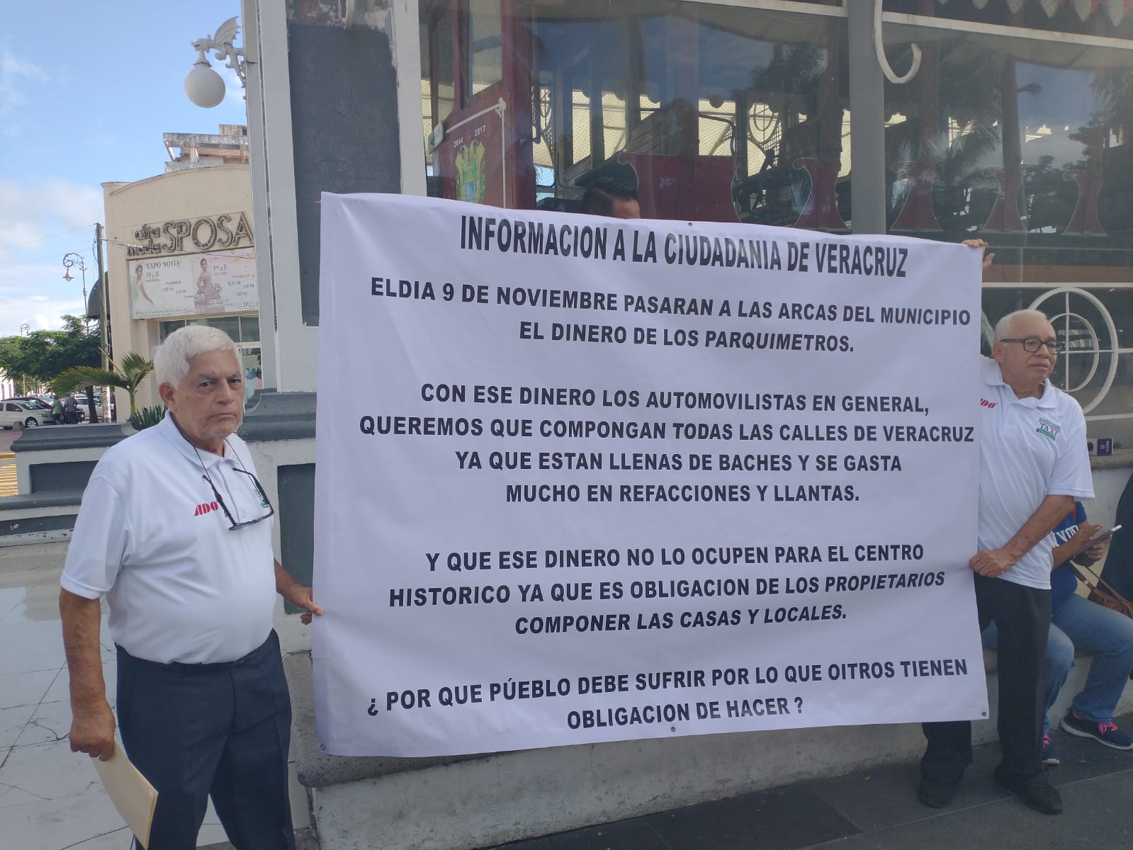 Taxistas proponen utilizar dinero de parquímetros para vialidades de Veracruz