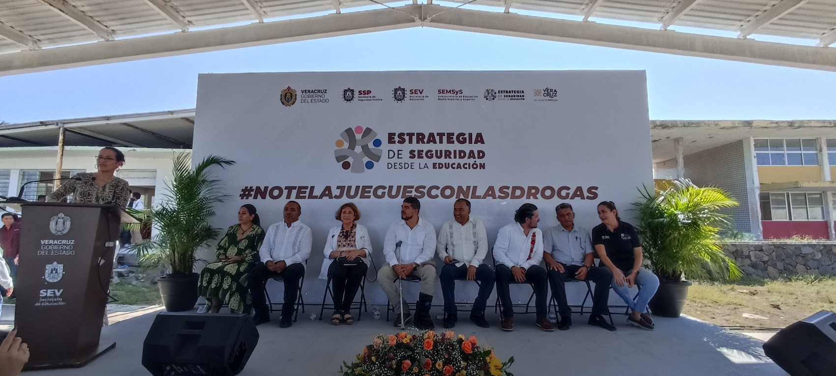 Celebran foro No te la juegues con las drogas en el Ilustre Instituto Veracruzano