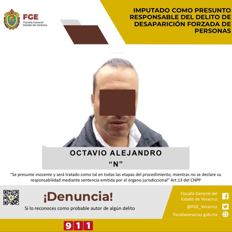 Detienen a ex Director de Policía de Ixtaczoquitlán por el delito de desaparición forzada