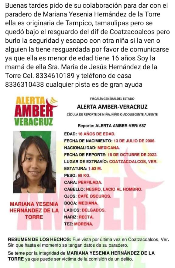 Escapan dos menores del albergue del DIF Casamar de Coatzacoalcos