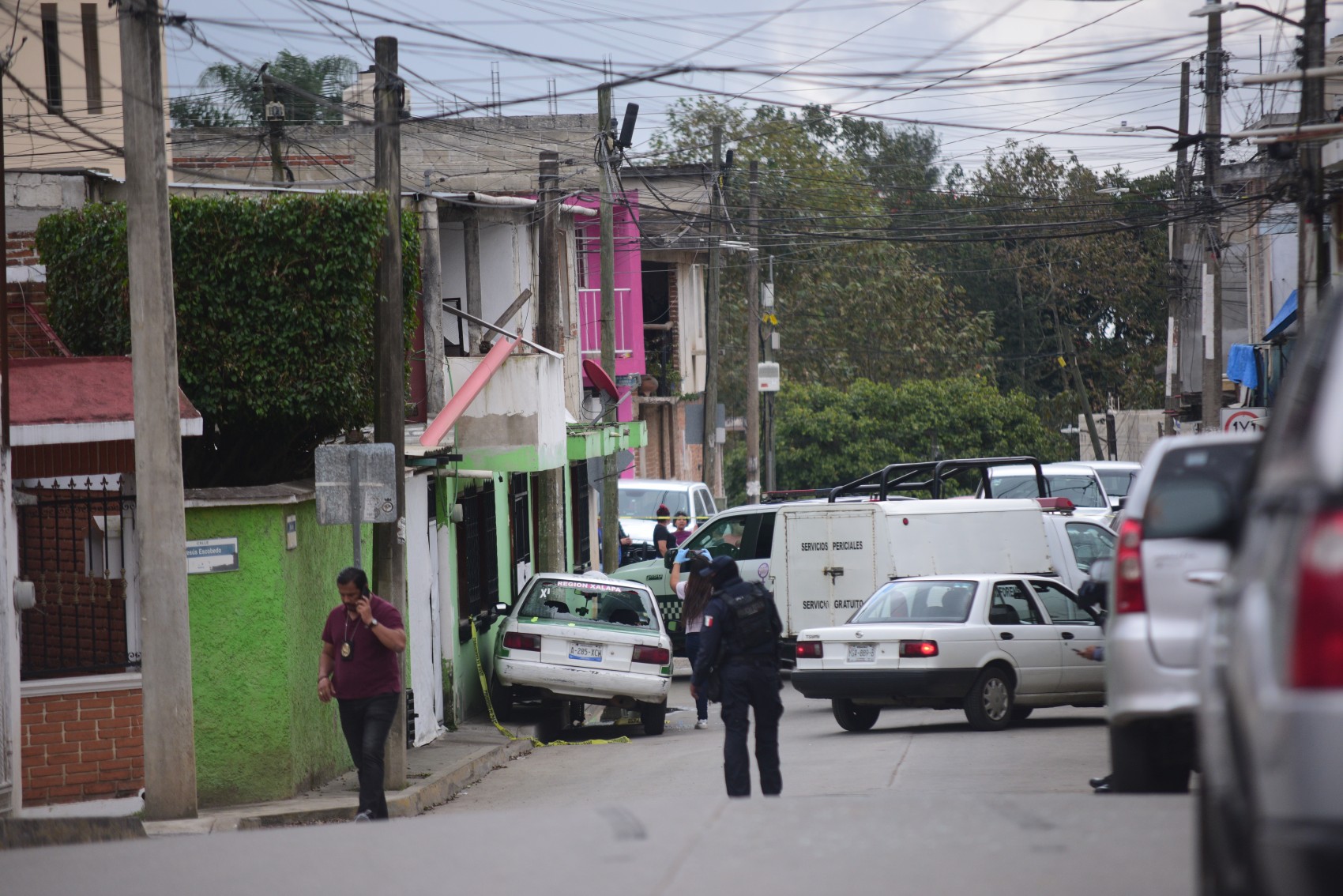 Ejecutan a taxista en la colonia Casablanca de Xalapa