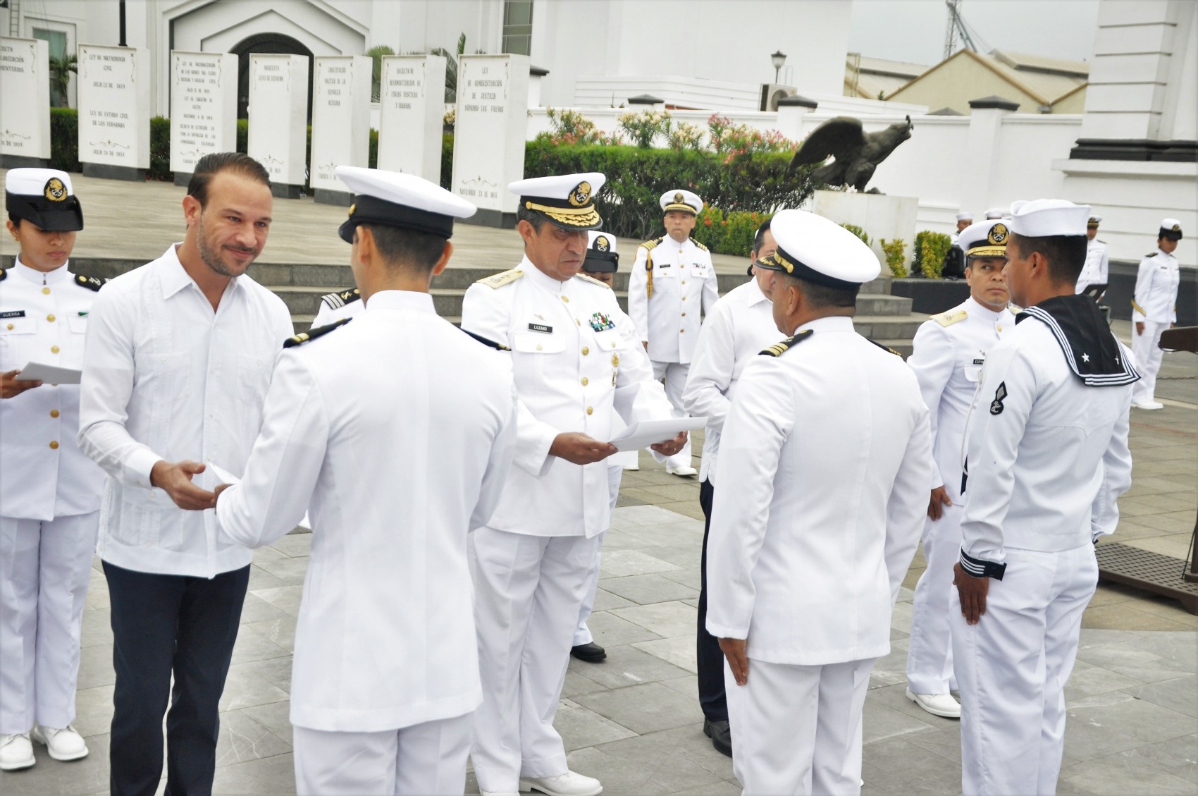 Conmemoran el Día de la Armada de México en la Tercera Región Naval de Veracruz