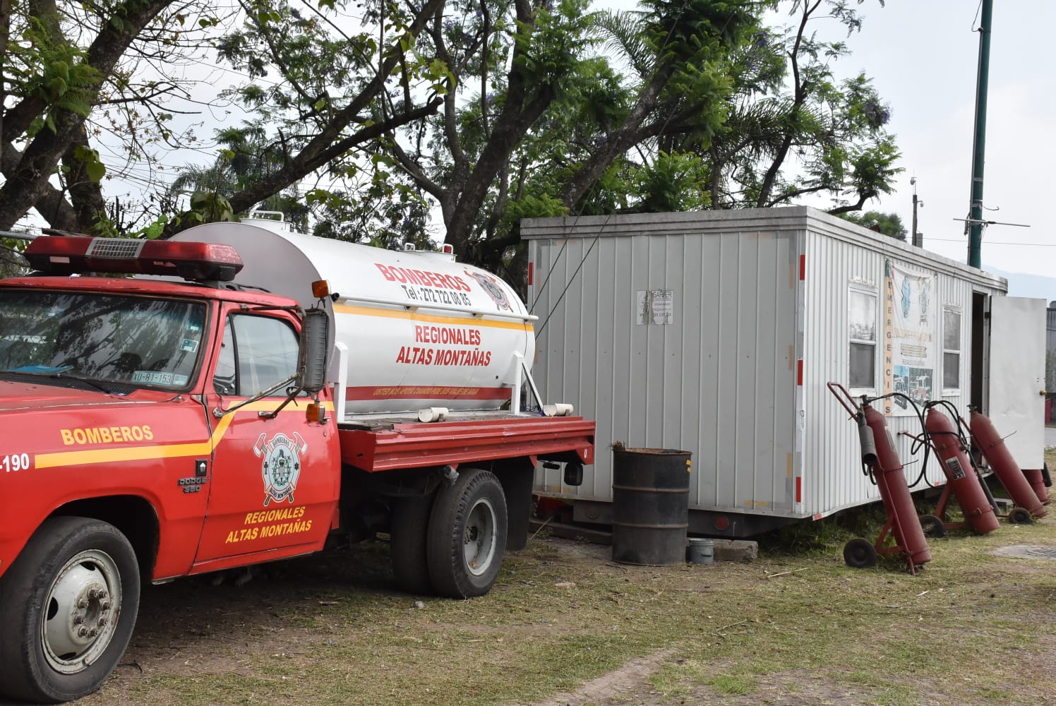 Bomberos de las Altas Montañas preparan colecta navideña