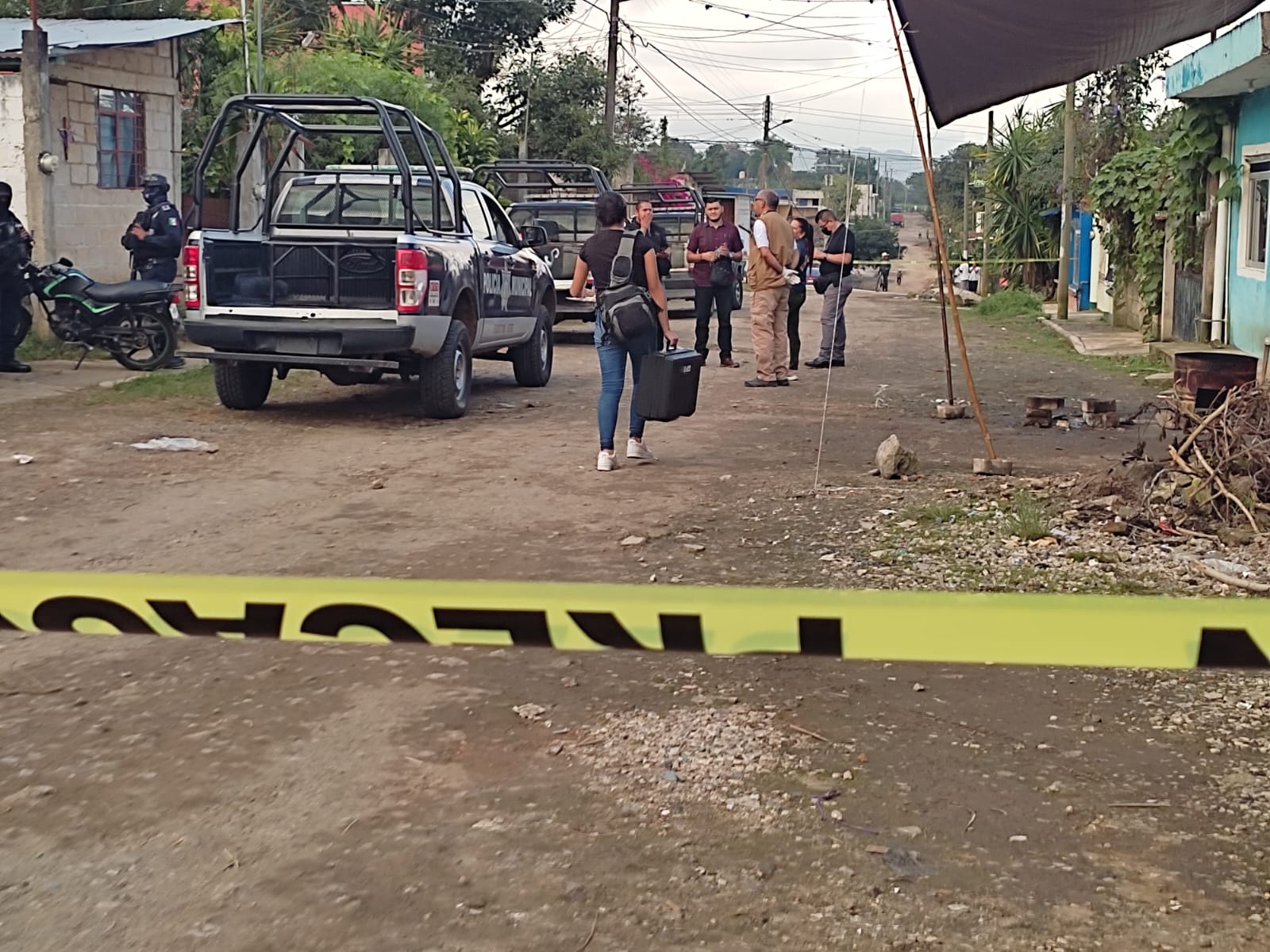 Ejecutan a joven albañil en Monte Blanco