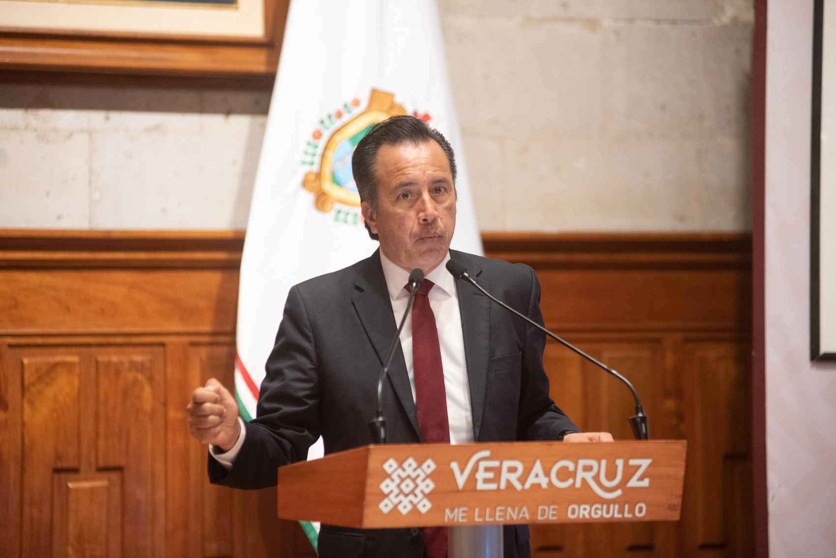 Gobernador confirma coperacha para el traslado a la marcha convocada por López Obrador