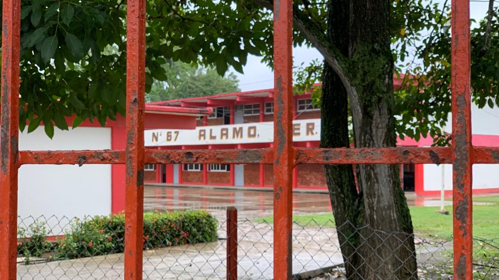 Retoman clases presenciales en secundaria de Álamo donde se registró presunta intoxicación