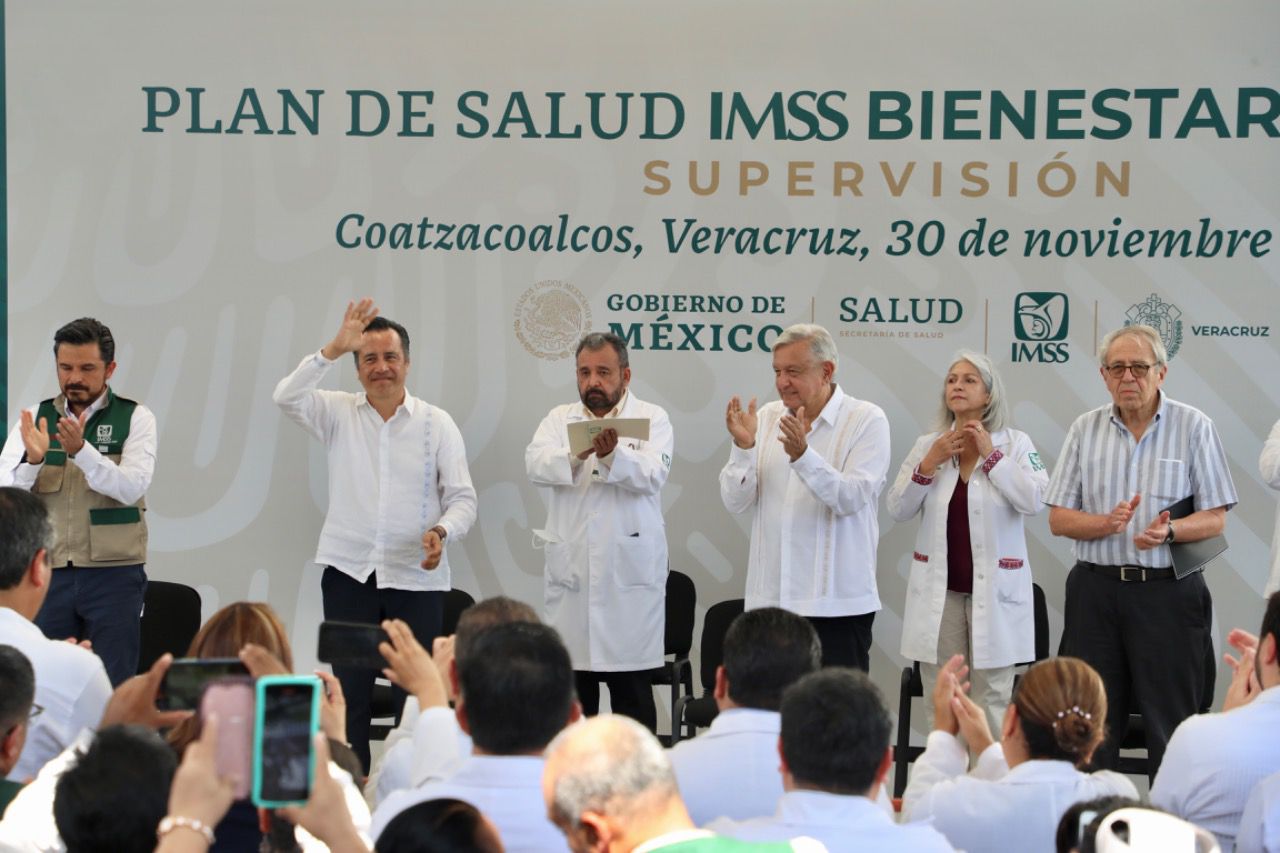 En Veracruz 450 centros de salud y 30 hospitales se incorporan a IMSS- Bienestar