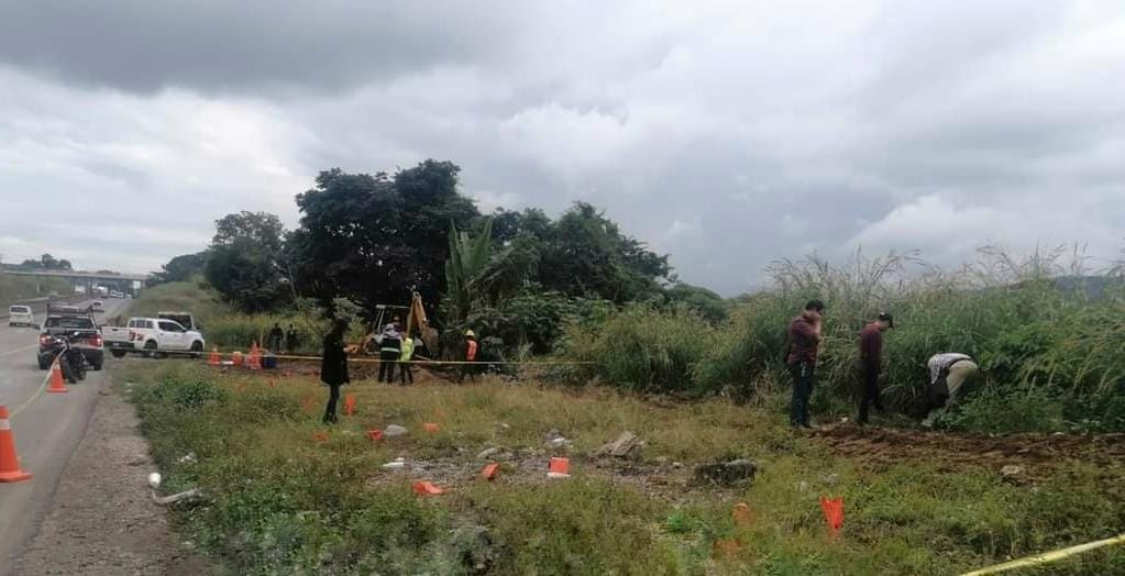 Localizan restos humanos a un costado de la autopista Córdoba-Veracruz