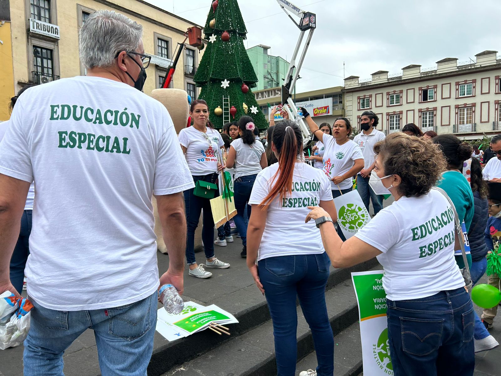 Personas con discapacidad invitan a la población a hacer de Xalapa una ciudad inclusiva