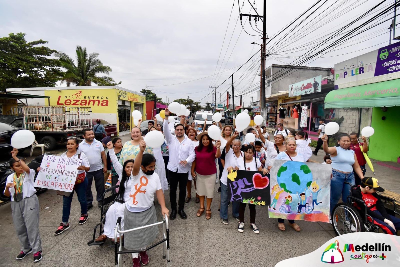 Realizan Caminata Incluyente en Medellín