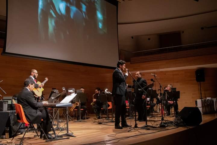 Concierto con la Orquesta de Música Popular de la UV en el Teatro de la Reforma