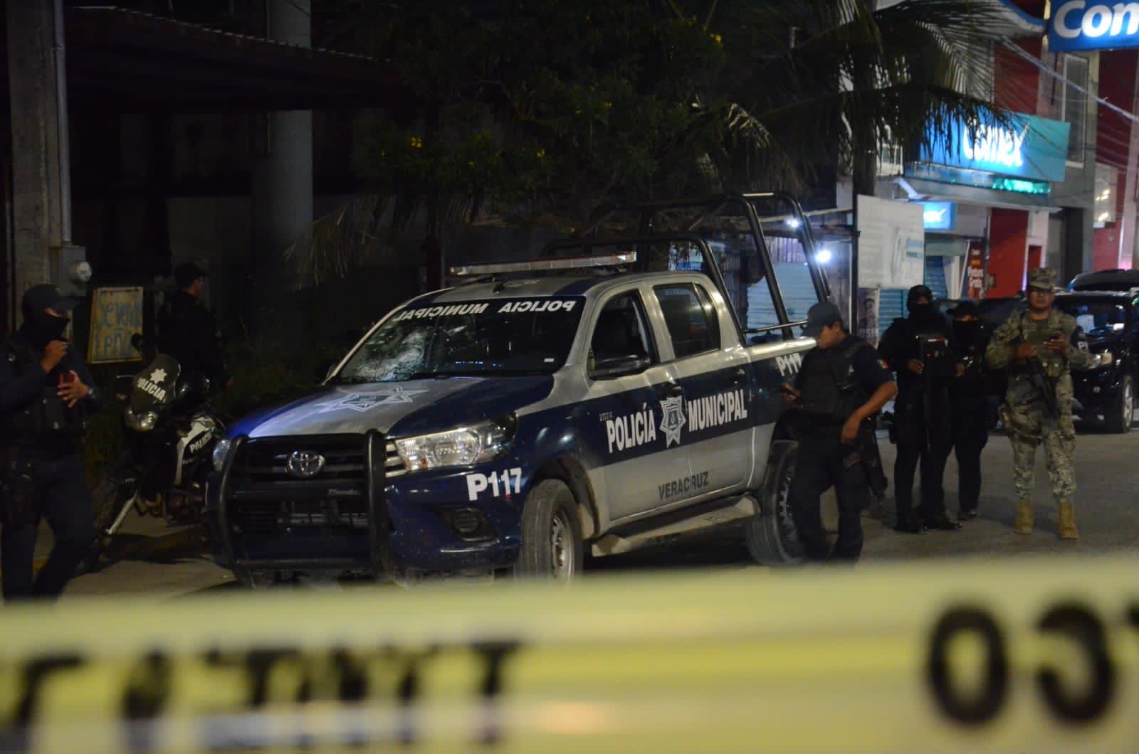 Dos heridos deja enfrentamiento entre policías y supuestos delincuentes en Veracruz puerto