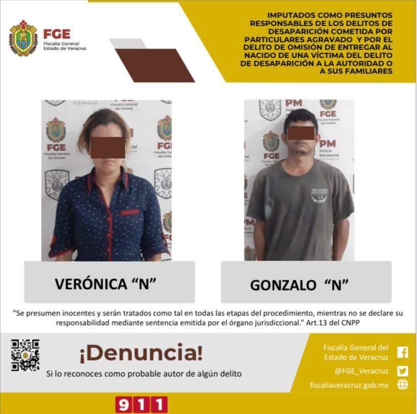 Imputan delito de feminicidio a Verónica N y Gonzalo N en el caso Rosa Isela