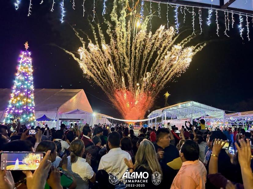 Las fiestas decembrinas llegan a Álamo Temapache