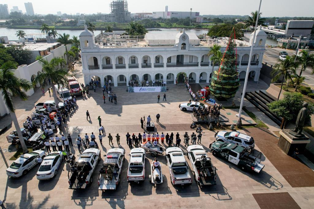Pone en marcha Alcalde JM Unánue el Operativo Navideño en Boca del Río