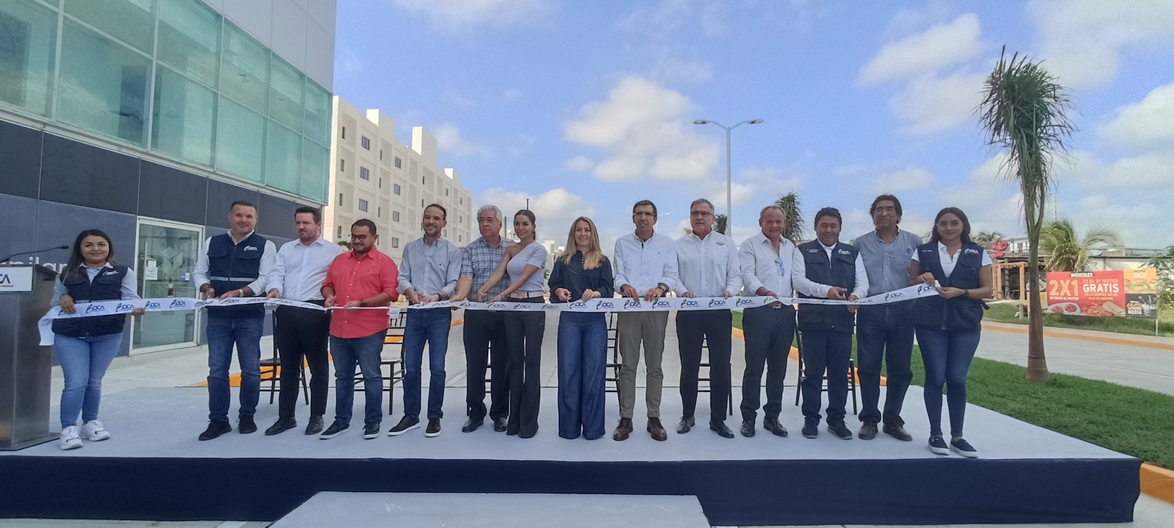 Unánue inaugura la pavimentación con concreto hidráulico de la avenida Juan Pablo II