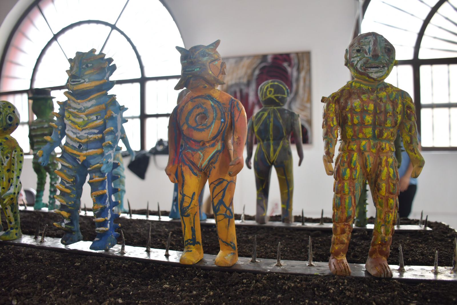 Visita la exposición Neza/El camino, muestra de José Ángel Santiago, en el Centro Cultural Atarazana