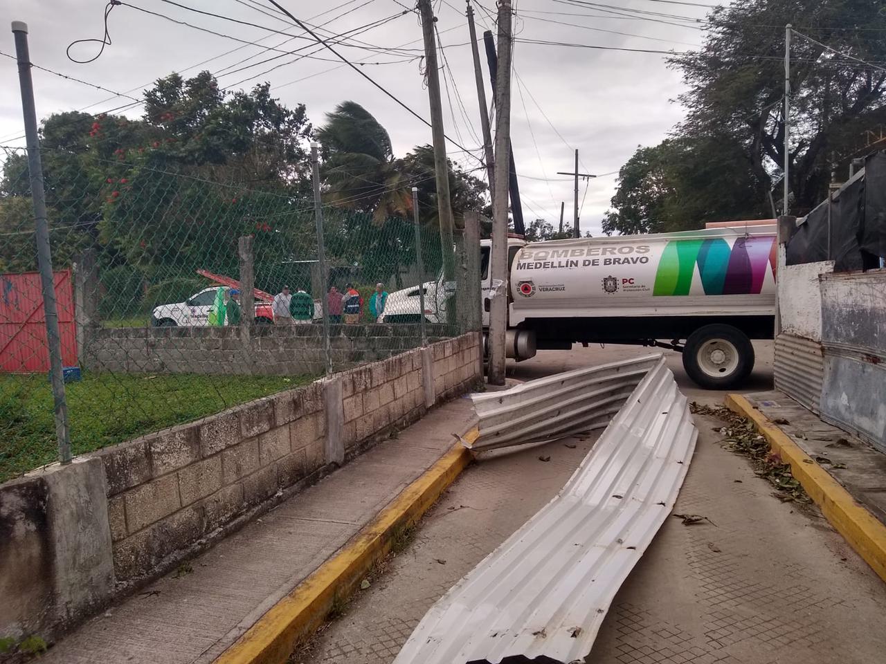 Reporta PC de Medellín saldo blanco tras evento de norte