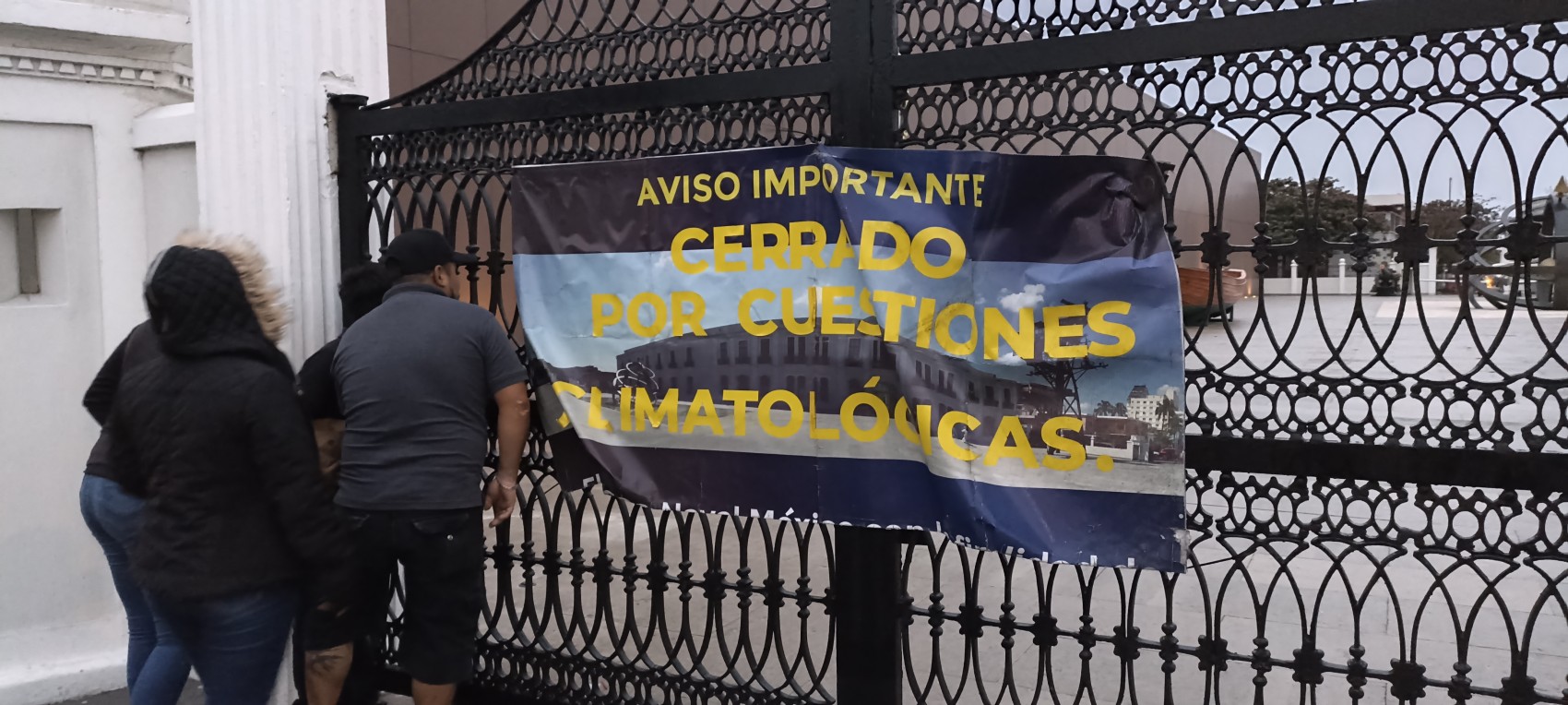 Cierran el Museo Naval de la ciudad de Veracruz por las condiciones climatológicas