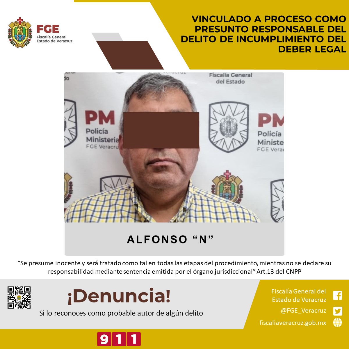 Vinculado a proceso el ex contralor del IVAI